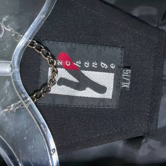 Y EXCHANGE* fully lined 4 button belted dbl pkt notch collar 3/4 trench coat - Picture 8 of 17